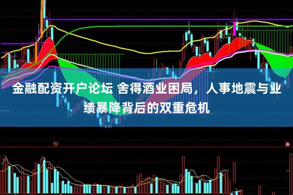 金融配资开户论坛 舍得酒业困局，人事地震与业绩暴降背后的双重危机